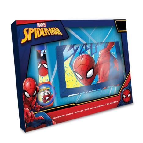 Spiderman Digital Watch & Wallet Set £10.99
